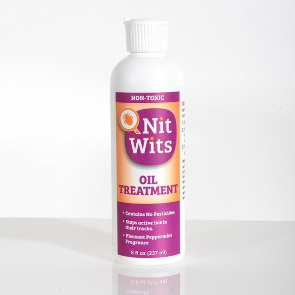 Nit Wits oil treatment bottle front